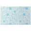 Picture of Vining Blue Flowers Cozy Living Rug