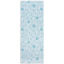 Picture of Vining Blue Flowers Cozy Living Rug